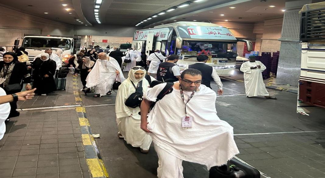 الحافلات السياحة تنقل حجاج الشركات
